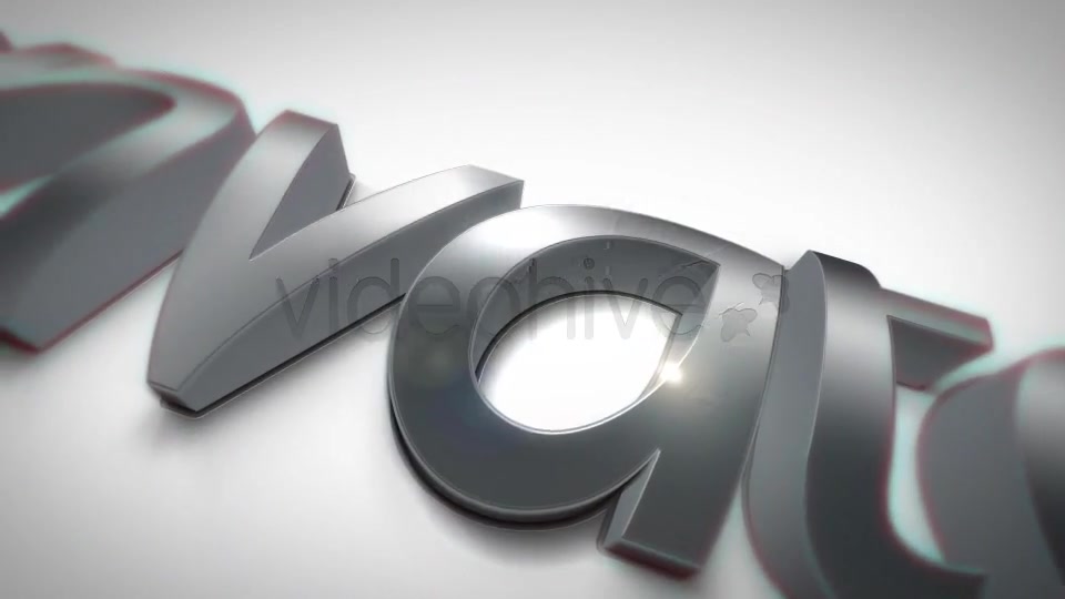 Curved Chrome Logo - Download Videohive 4483527