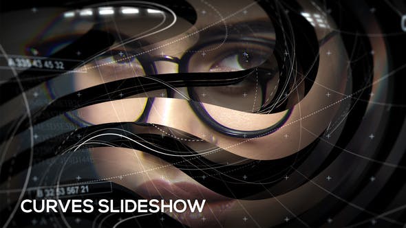 Curves Slideshow - Videohive 20338393 Download