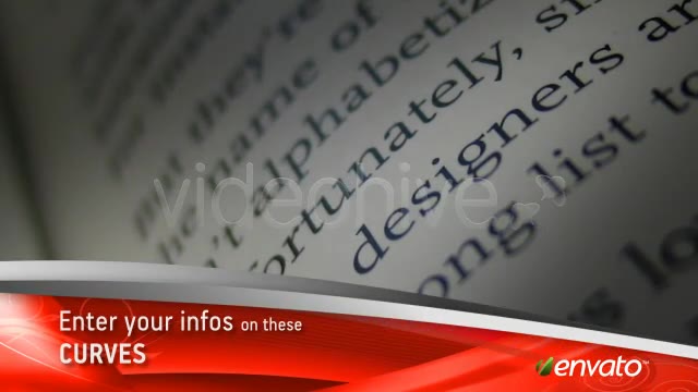 Curves & Swirls lower third decoration pack Videohive 133478 Motion Graphics Image 2