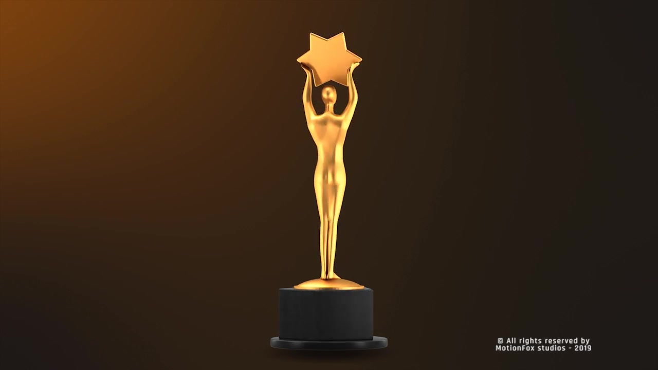 Custom Award Trophy Loopable Pack v.01 Videohive 23563822 After Effects Image 11