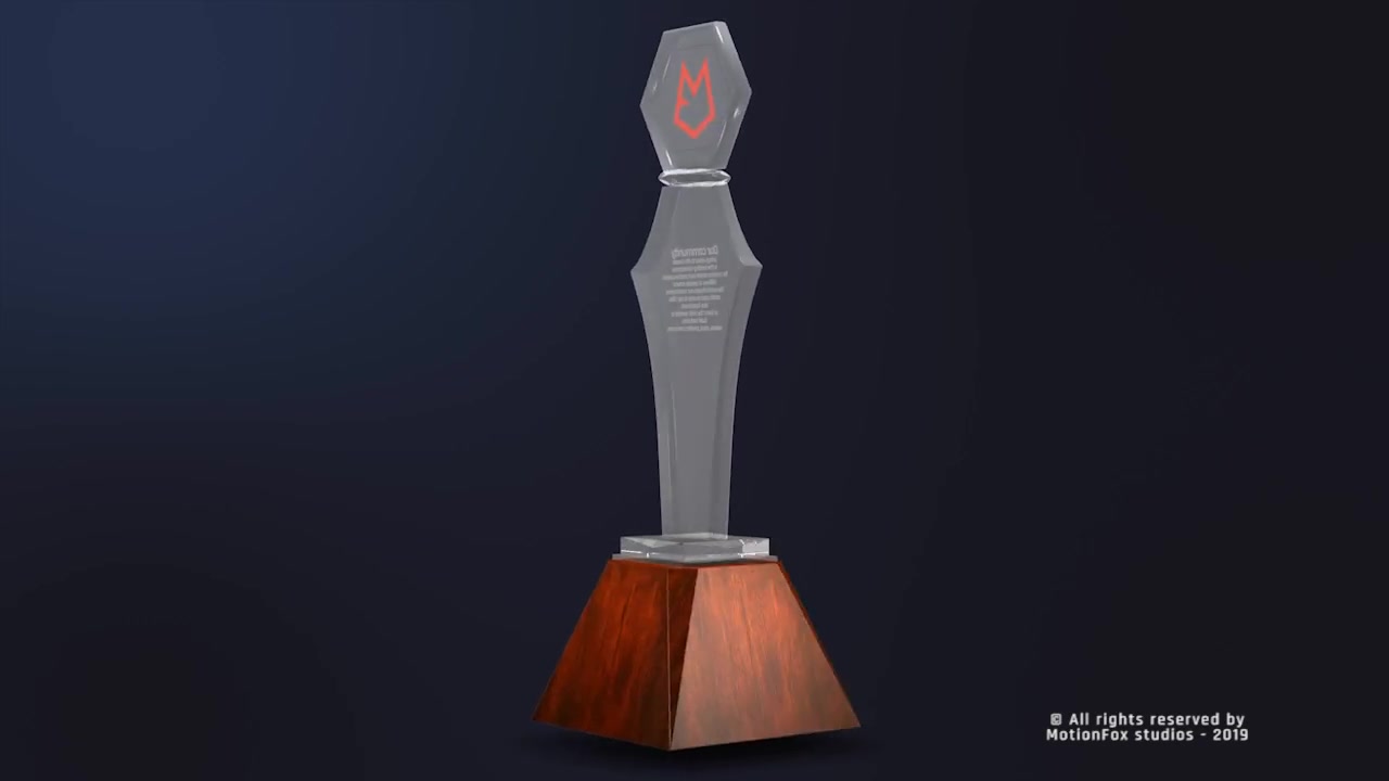 Custom Award Trophy Loopable Pack v.01 Videohive 23563822 After Effects Image 3