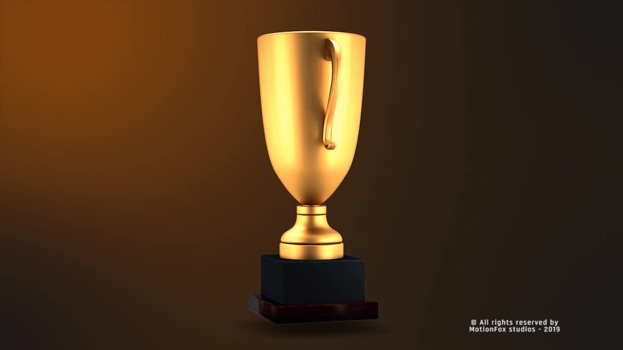 Custom Award Trophy Loopable Pack v.01 Videohive 23563822 After Effects Image 8