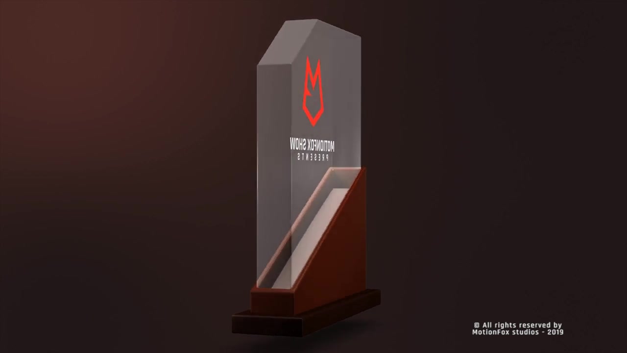 Custom Award Trophy Loopable Pack v.01 Videohive 23563822 After Effects Image 9