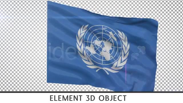 Custom Element 3D Flag - Download Videohive 4640457