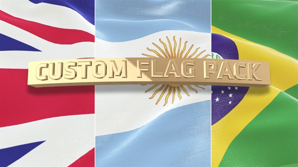 Custom Flag Pack - Download Videohive 15965450