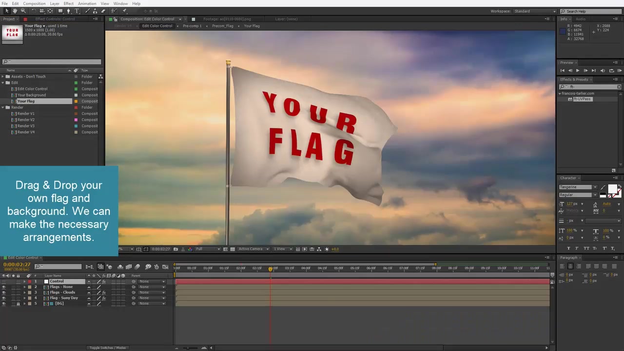 Custom Flags Videohive 27180636 After Effects Image 11