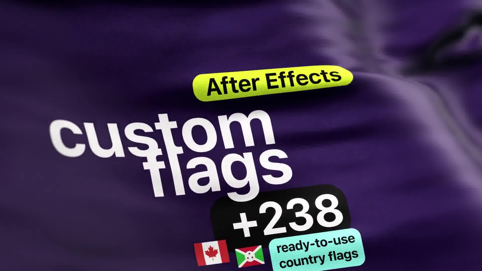 Custom Flags Pro Flag Animator Videohive 53924140 After Effects Image 11