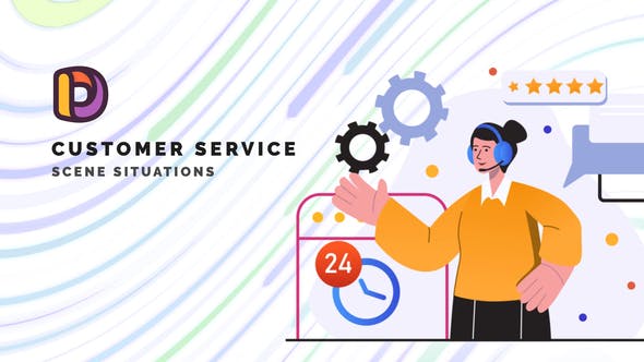 Customer service Scene Situations - 34664282 Videohive Download