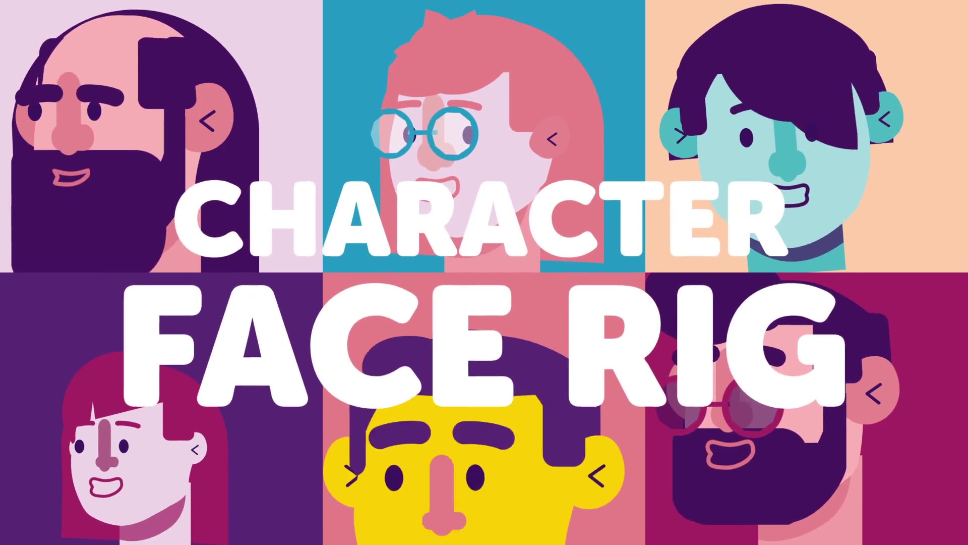 Customisable Character Face Rig Videohive 23856885 After Effects Image 3