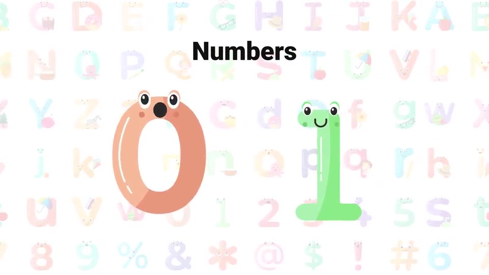Cute Alphabets & Numbers Videohive 31369350 After Effects Image 4