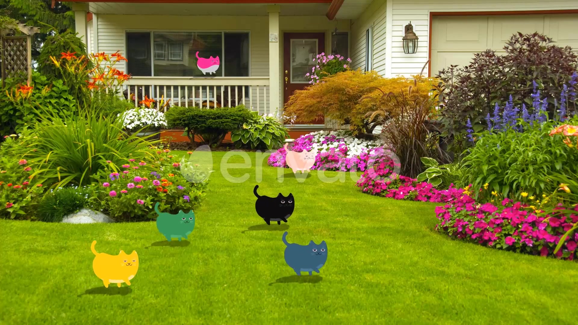 cute animals walk cycle pack Videohive 23750859 After Effects Image 4