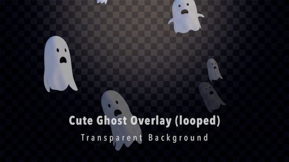 Cute Ghost Overlay - Download Videohive 20599697