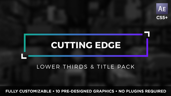 Cutting Edge Titles and Lower Thirds - Download Videohive 19500032