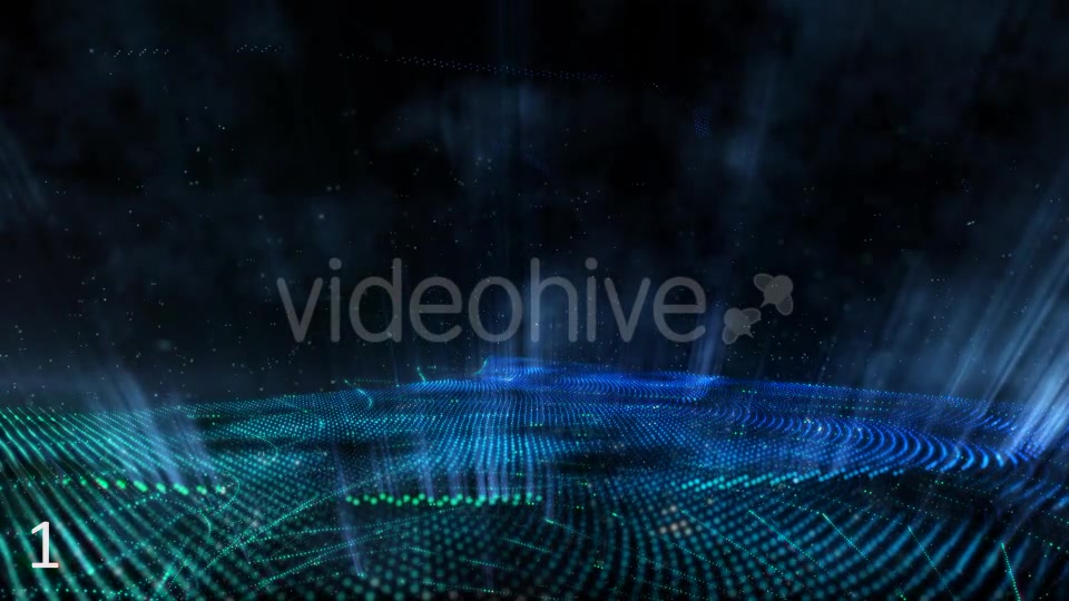 Cyan Blue Energy Stage 3 - Download Videohive 12377262