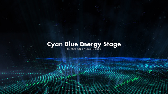 Cyan Blue Energy Stage 3 - Download Videohive 12377262