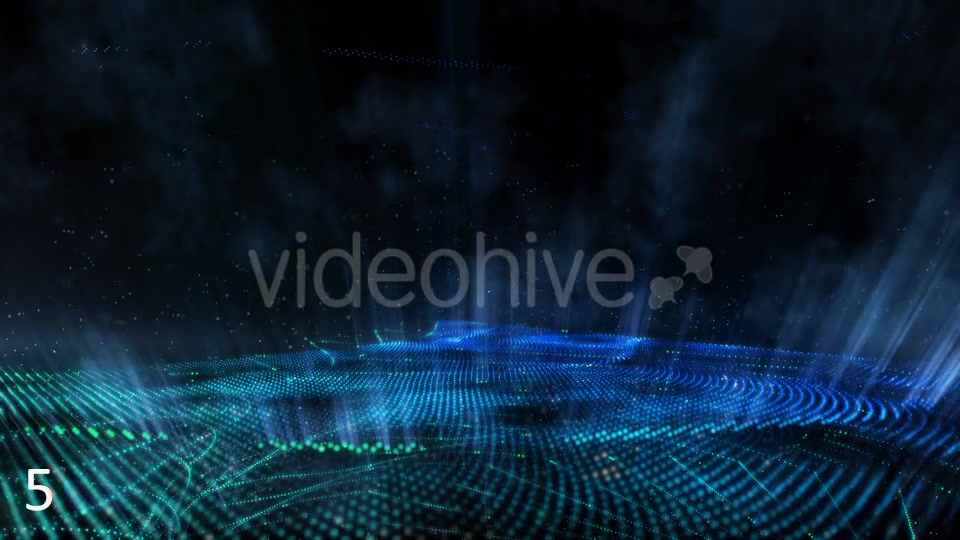 Cyan Blue Energy Stage Pack - Download Videohive 12341922