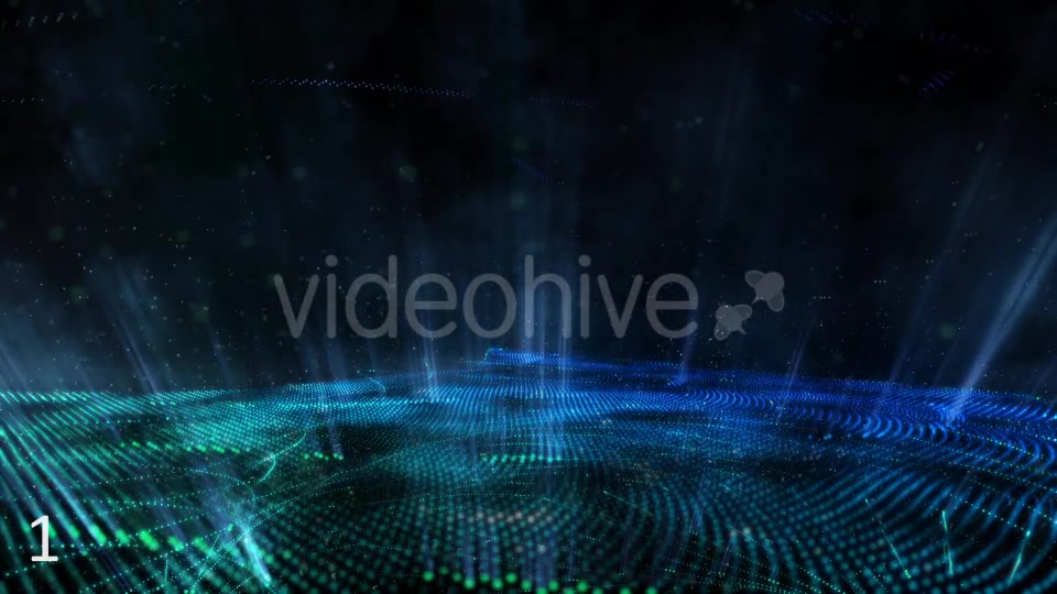 Cyan Blue Energy Stage Pack - Download Videohive 12341922