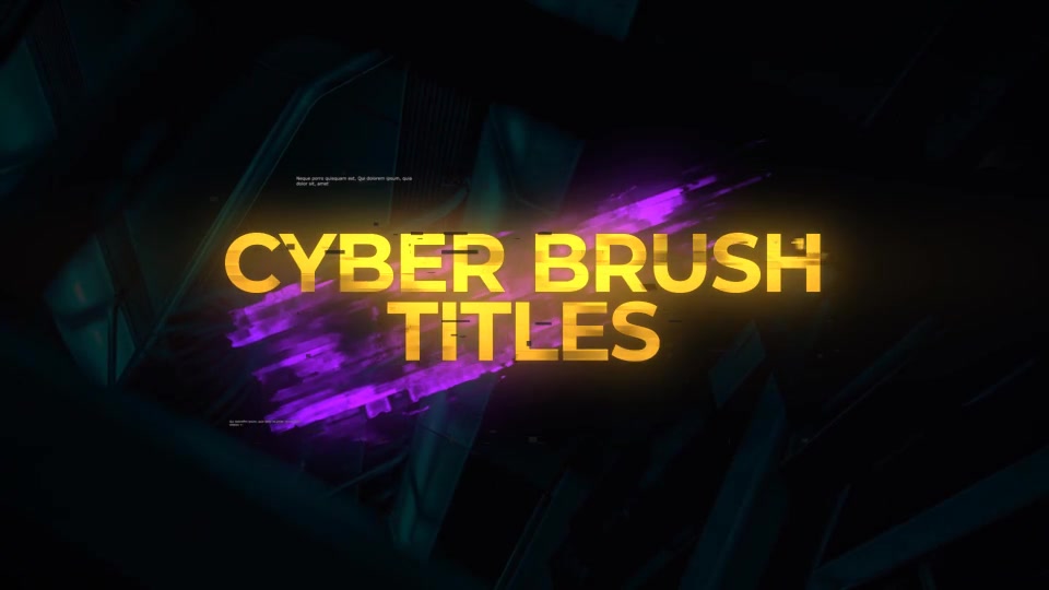 Cyber Brush Titles Videohive 31007799 DaVinci Resolve Image 4
