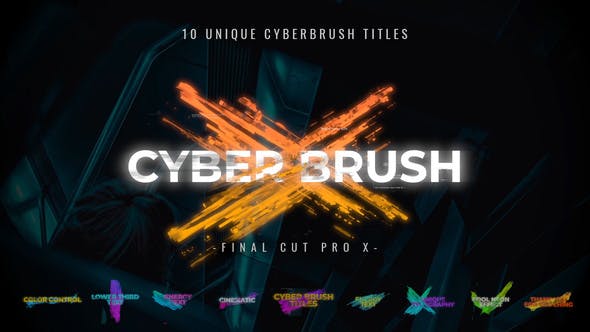 Cyber Brush Titles - Download 34059867 Videohive