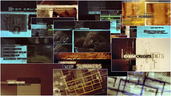 Cyber Credits - Videohive Download 14852112