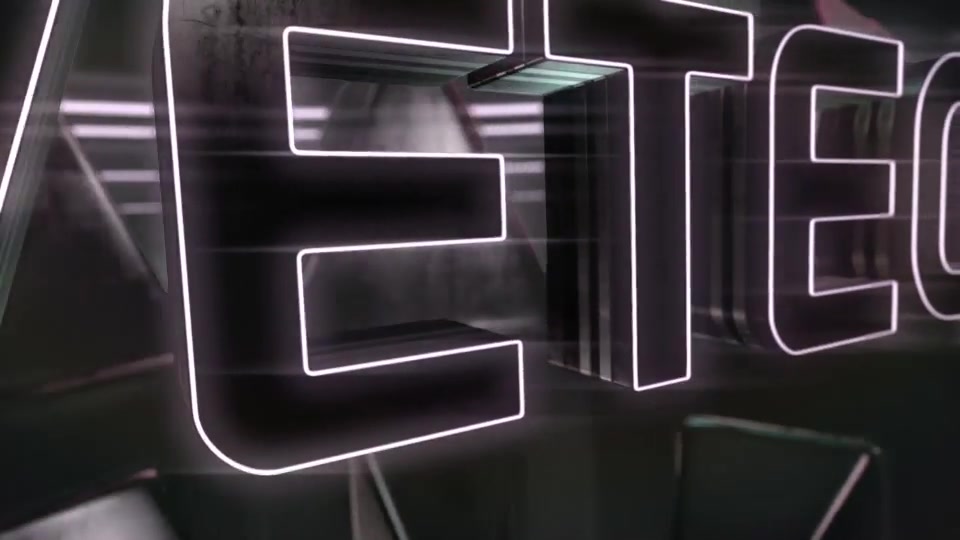 Cyber Dark Neon Logo Reveal Videohive 23306666 After Effects Image 9