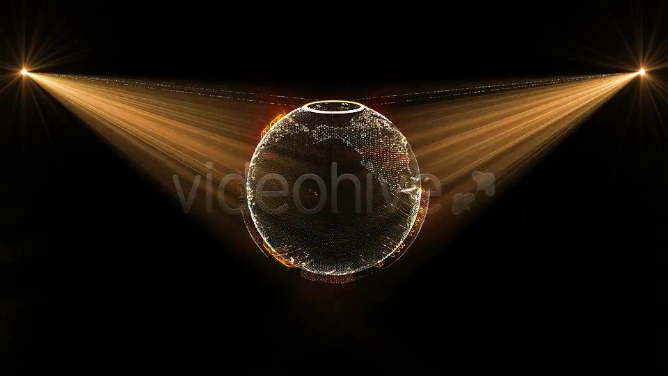 Cyber Earth Globe Hologram - Download Videohive 617470