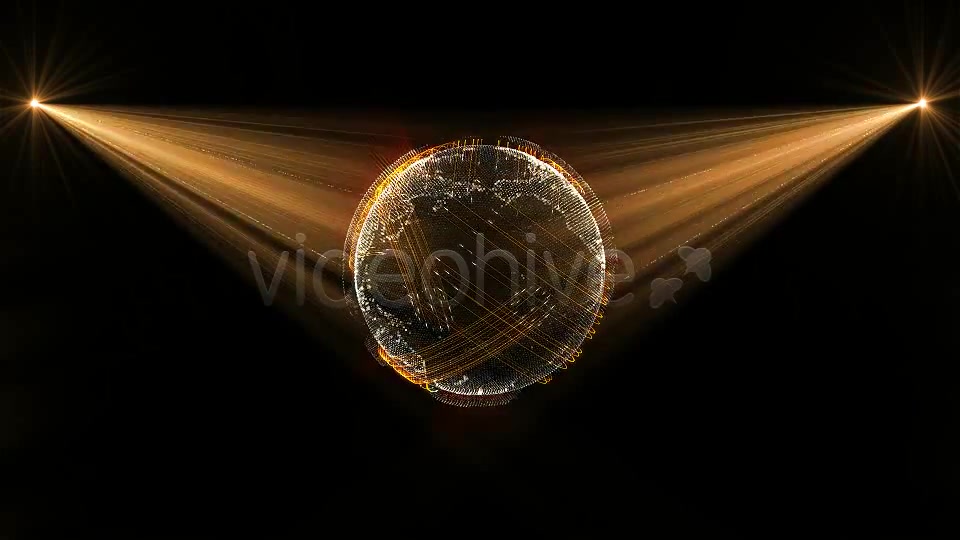 Cyber Earth Globe Hologram - Download Videohive 617470
