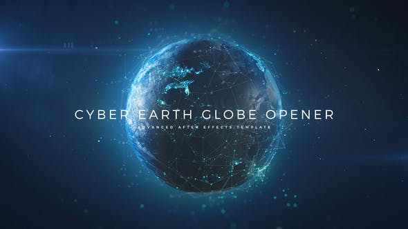 Cyber Earth Globe Opener - 29647647 Videohive Download