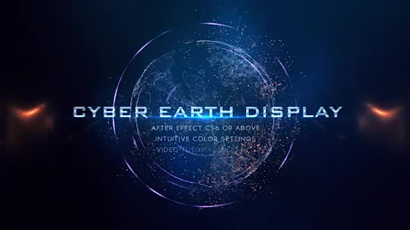 Cyber Earth Photo Promo - Download Videohive 19532922