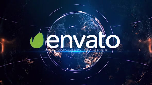 Cyber Earth Photo Promo - Download Videohive 19532922