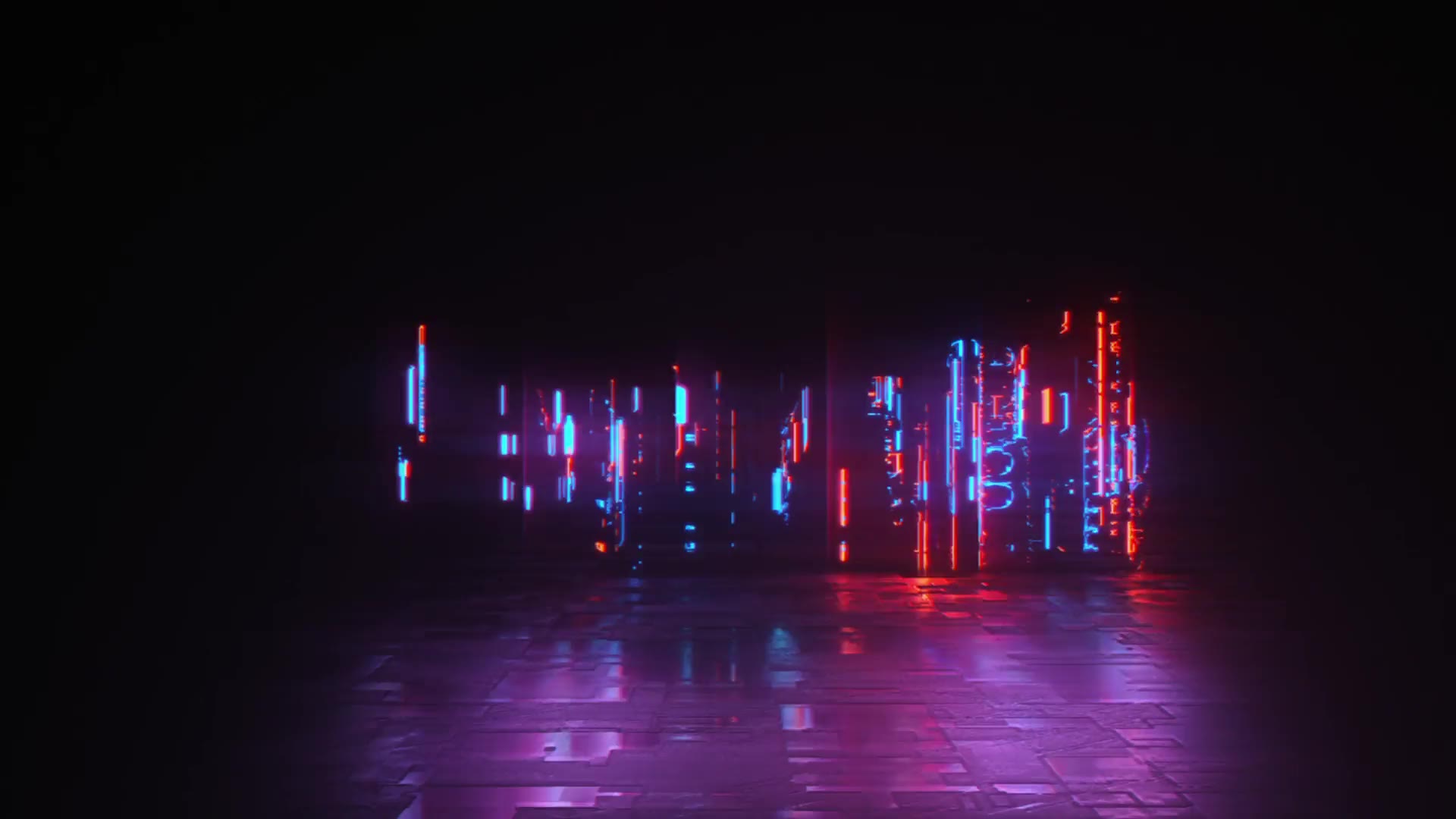 Cyber Glitch Neon Logo Reveal Videohive 23839826 After Effects Image 2