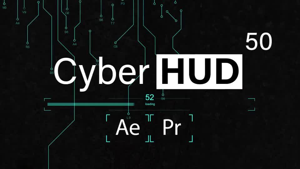 Cyber HUD 50 Elements Videohive 33497764 After Effects Image 1