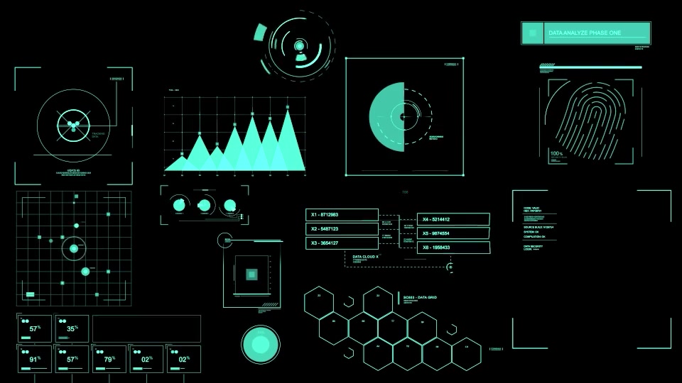 Cyber HUD 50 Elements Videohive 33497764 After Effects Image 10