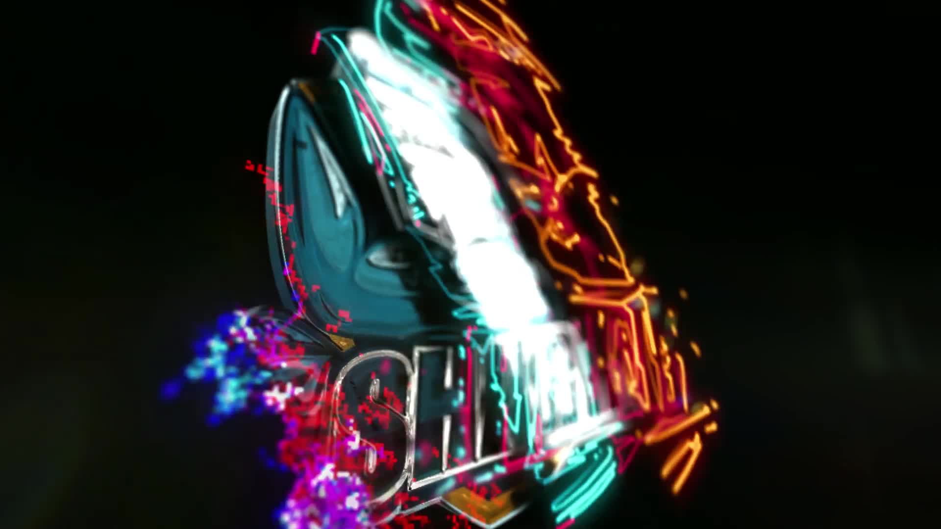 Cyber Neon Logo Reveal Videohive 37234660 After Effects Image 1