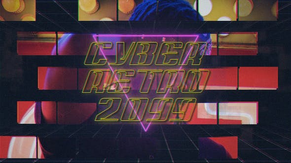 Cyber Retro 2099 Slideshow - 28430876 Download Videohive