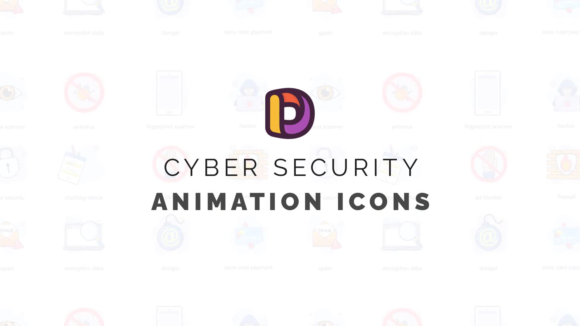 Cyber security Animation Icons Videohive 35766448 After Effects Image 2
