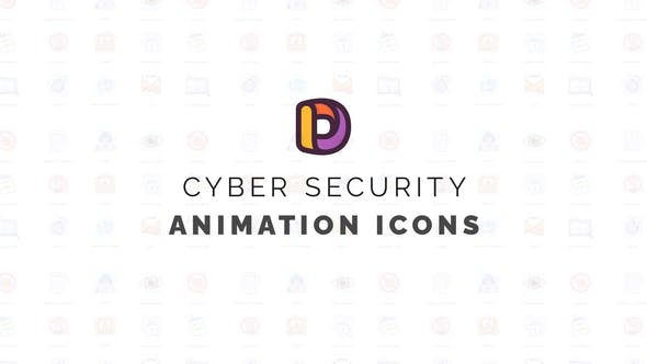 Cyber security Animation Icons - Download 35766448 Videohive
