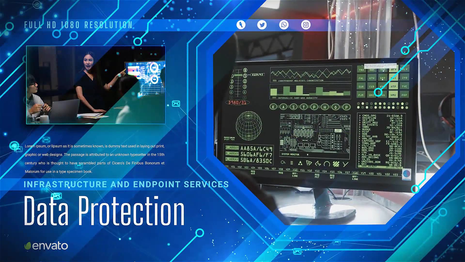 Cyber Security Solutions and Services Videohive 31319181 After Effects Image 3