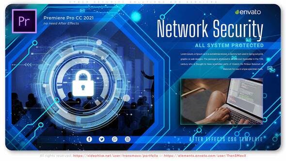 Cyber Security Solutions and Services - Videohive Download 38048325