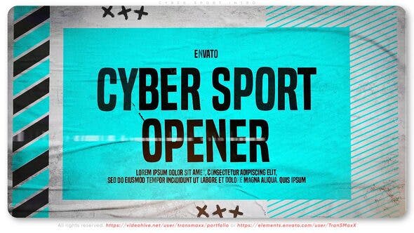 Cyber Sport Intro - 43067186 Download Videohive