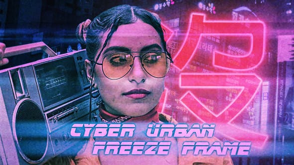 Cyber Urban Freeze Frame Opener - 23512078 Videohive Download