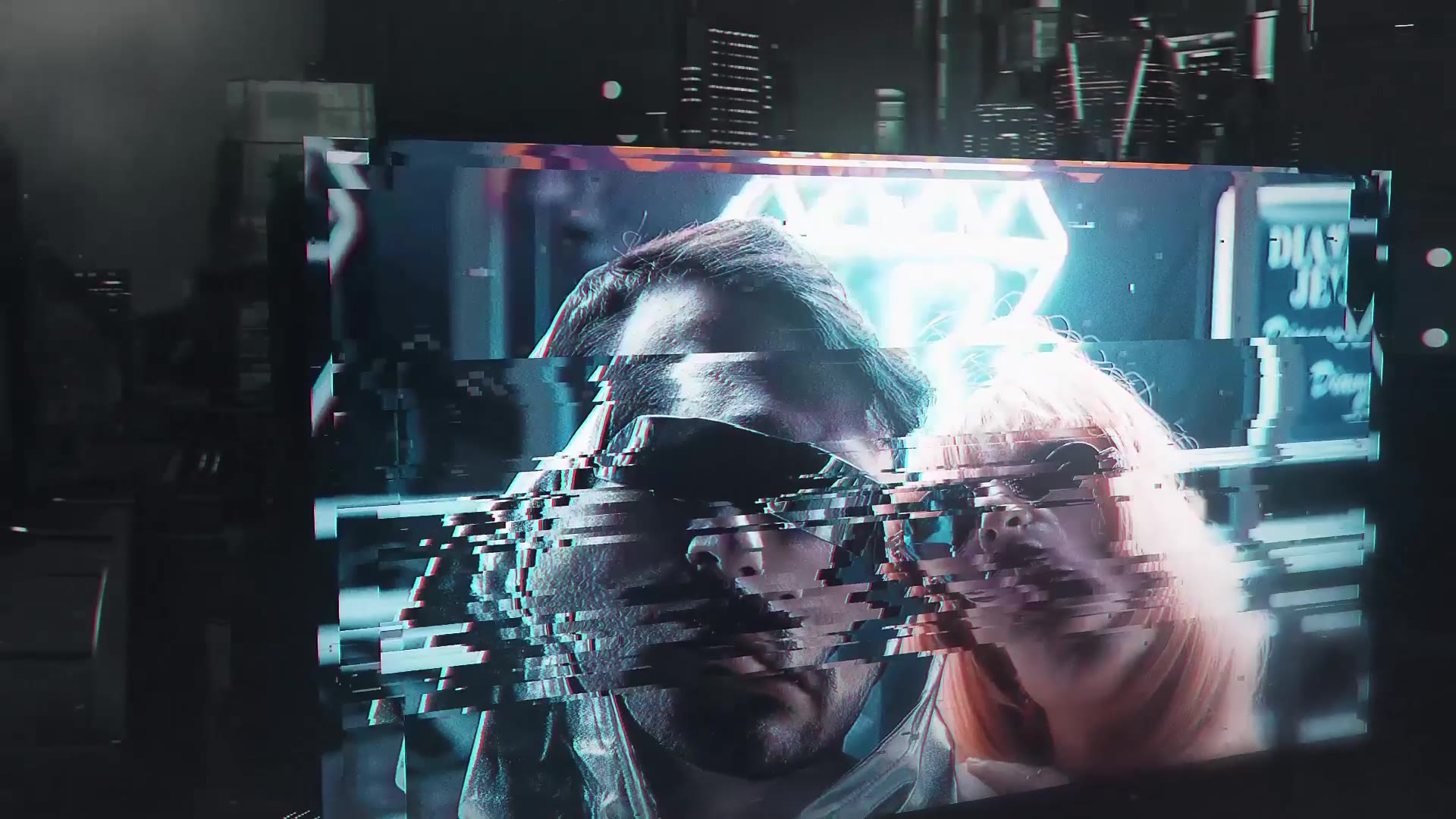 Cyberpunk City 4 in 1 Videohive 29712882 After Effects Image 3