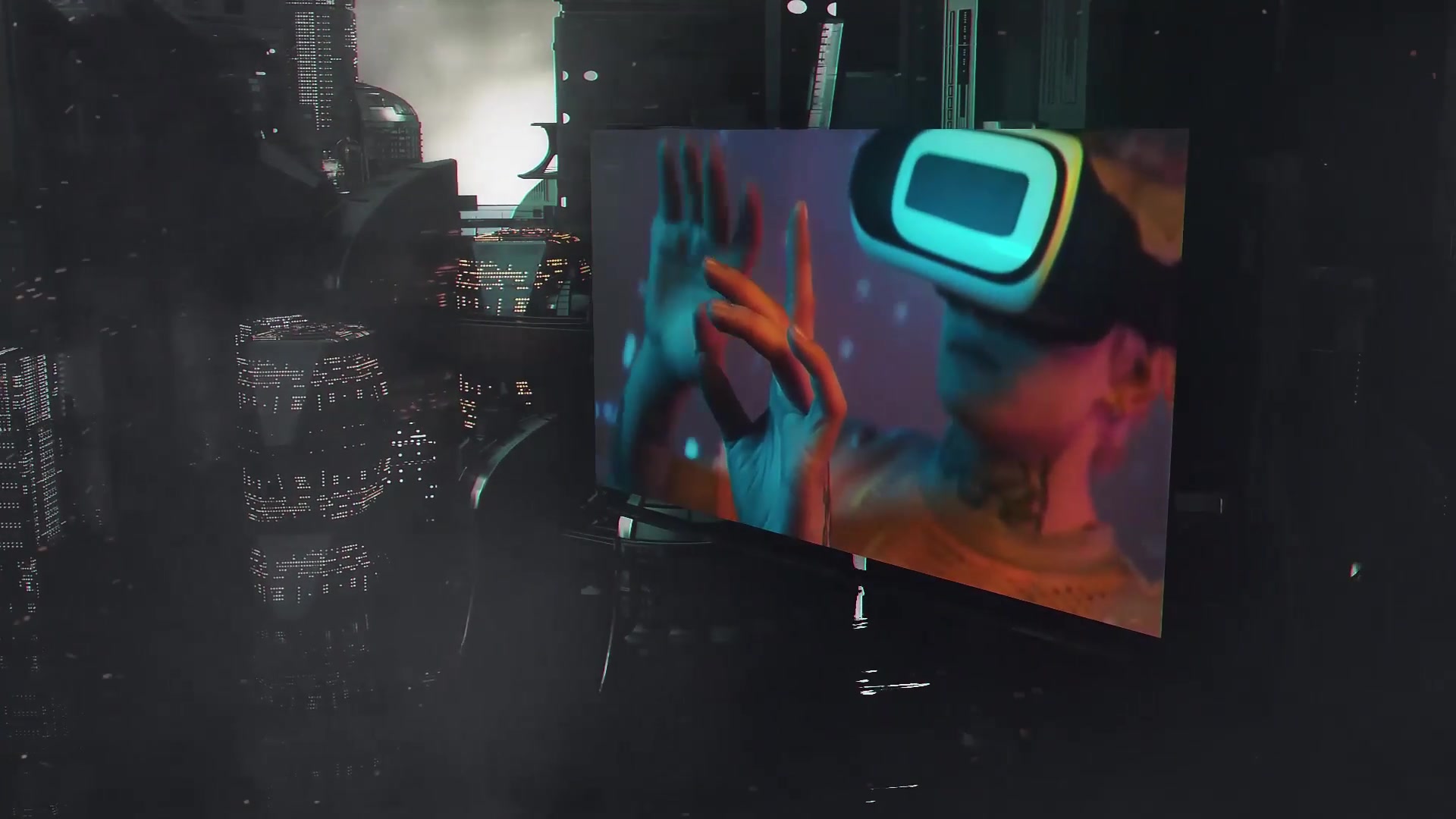 Cyberpunk City 4 in 1 Videohive 29712882 After Effects Image 5