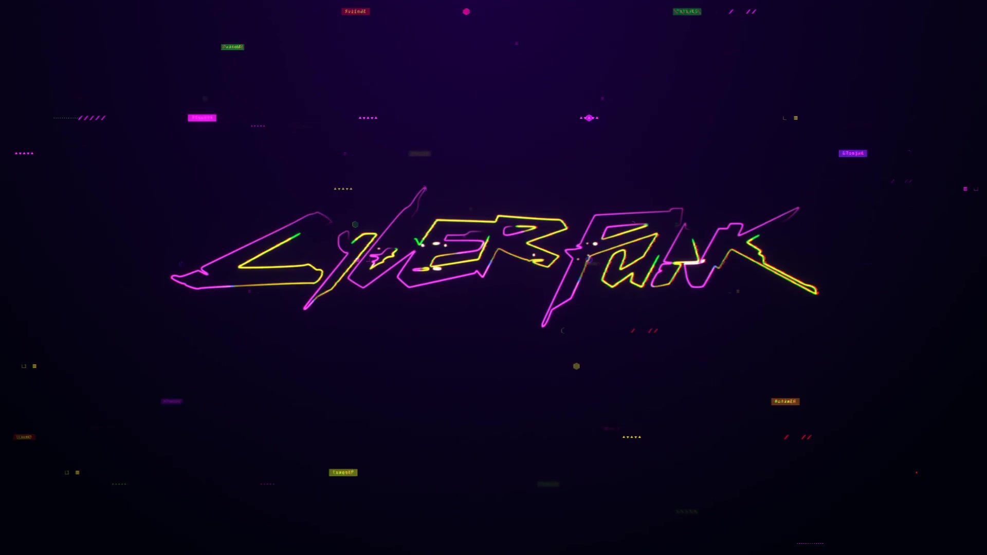 Cyberpunk Glitch Logo Videohive 36651764 After Effects Image 4