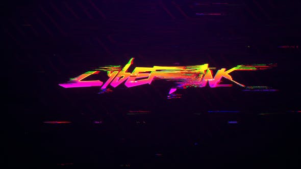 Cyberpunk Glitch Logo - Videohive 36651764 Download