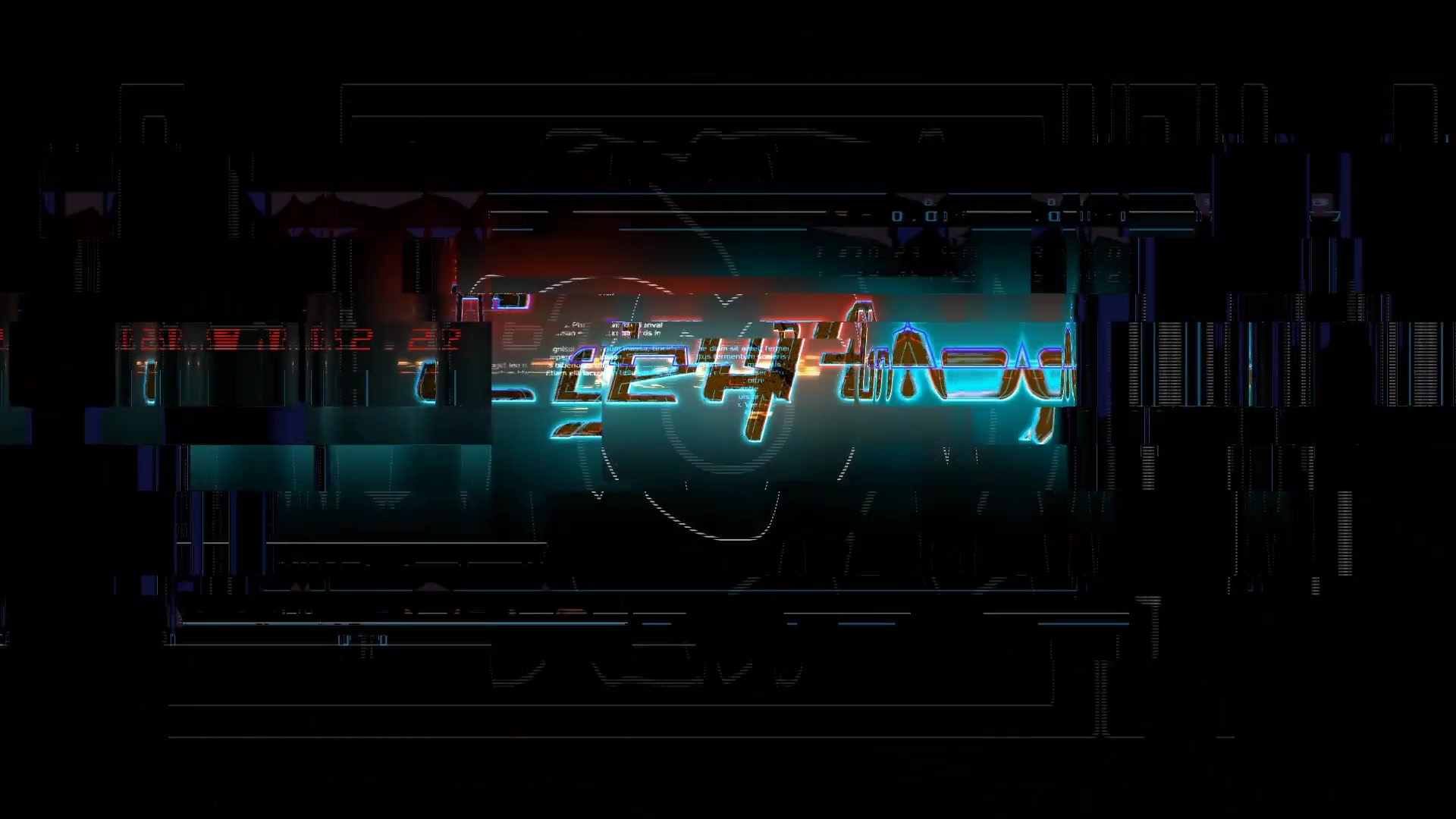 Cyberpunk Glitch Logo Videohive 22306862 After Effects Image 3