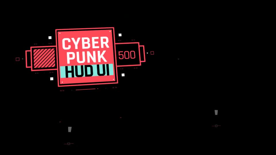 Cyberpunk HUD UI 500+ Videohive 31040533 After Effects Image 1