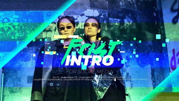 Cyberpunk Intro - Videohive Download 32297274