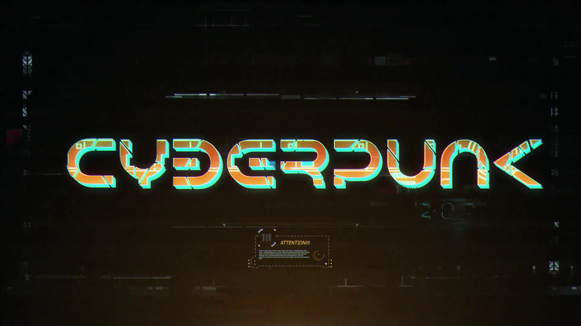 Cyberpunk Intros Videohive 35831204 After Effects Image 6