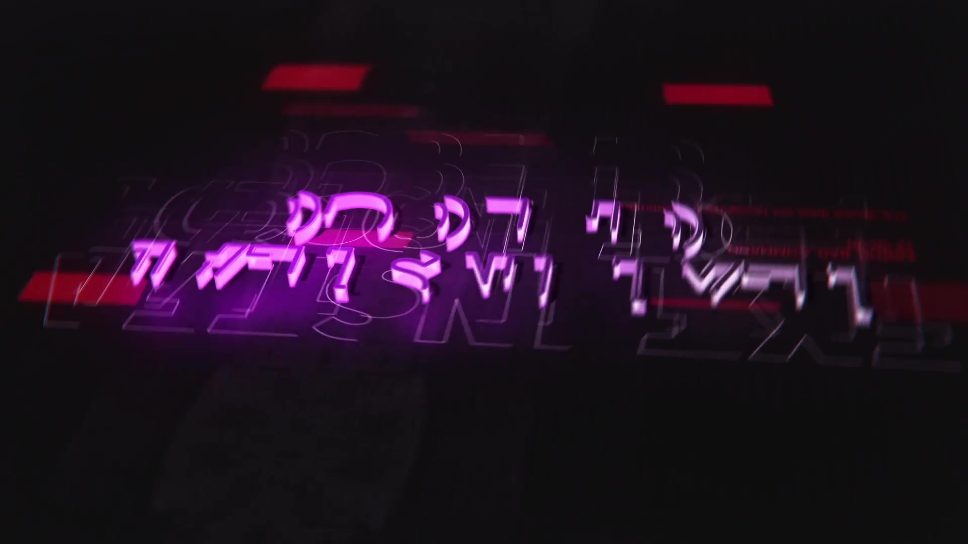 Cyberpunk Logo Animation Videohive 42082243 After Effects Image 7